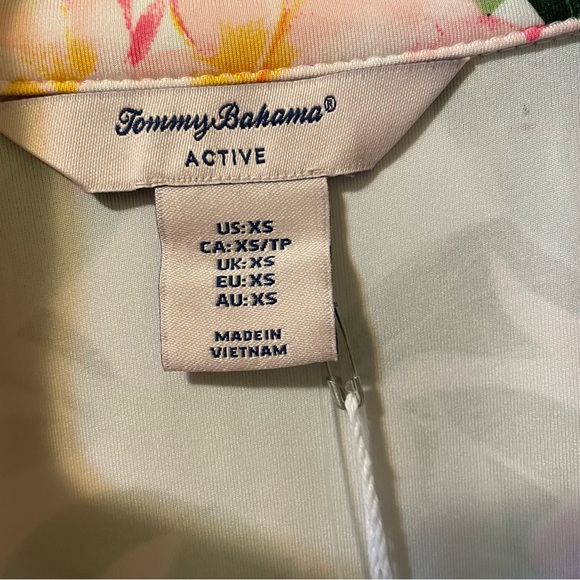 Tommy Bahama Active Aubrey IslandZone floral zip up sports Jacket - Picture 11 of 12